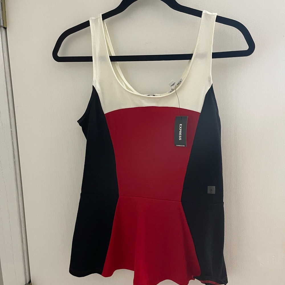 Express peplum top